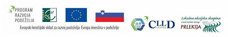 Vzpostavitev razglednih točk s krožno rekreacijsko potjo Strmina - logotipi